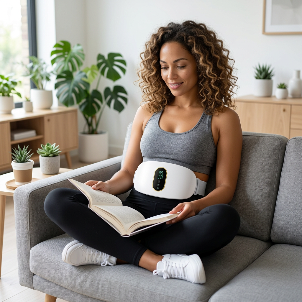 AuraRelief 3‑in‑1 Therapy Belt