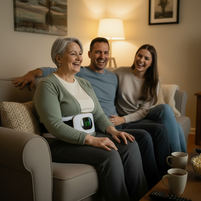 AuraRelief 3‑in‑1 Therapy Belt