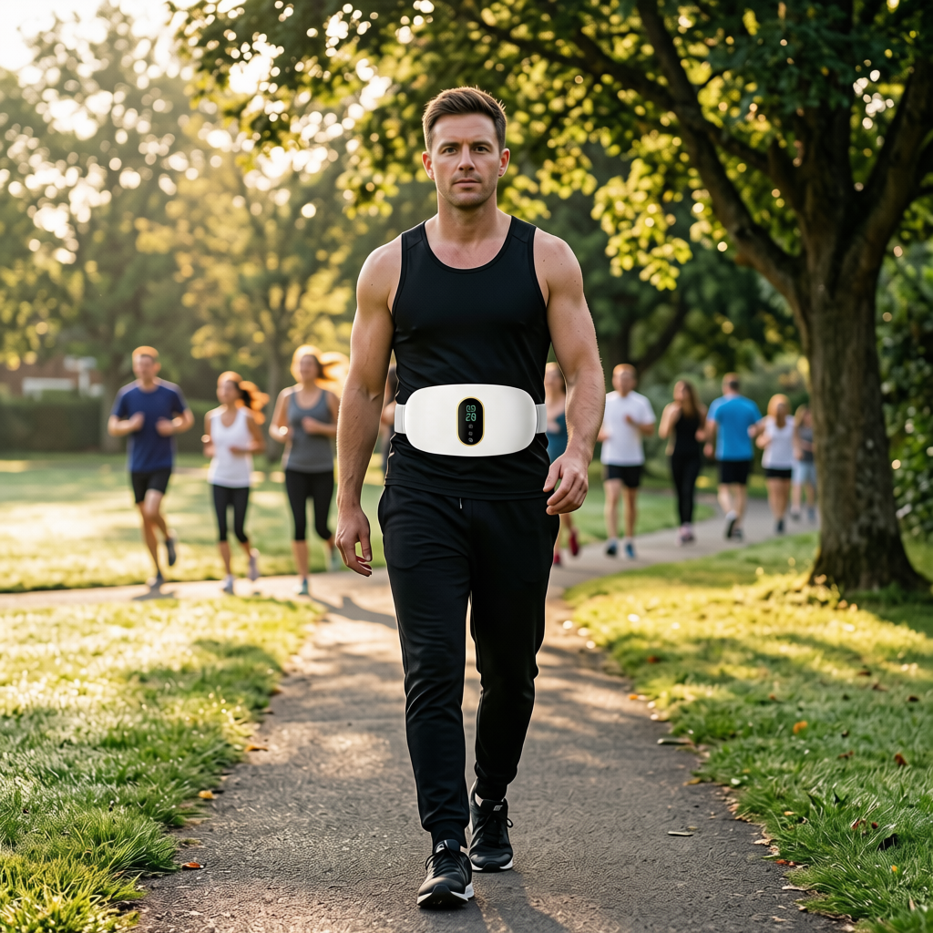AuraRelief 3‑in‑1 Therapy Belt